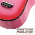 thumbnail image 2 of KAKOWELY Guitar Prop Pink Wood Kids Musical Instruments For Home Decor Ornament 1 Set, 2 of 6