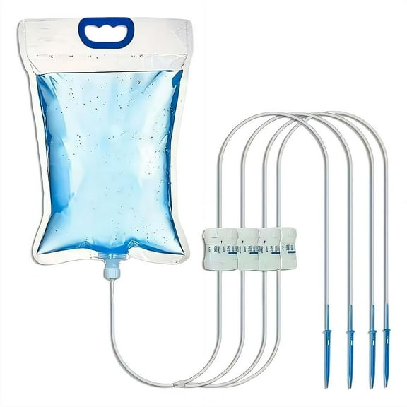 5.2 L Plant Drip Irrigation Bag Automatic Irrigation Device with Water Bag Automatic Watering System Plant Waterer Self Kit for Potted