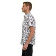 thumbnail image 3 of Canada Weather Gear Men’s Short Sleeve Button-Down Shirt – Casual Lightweight Printed Shirt with Chest Pocket, 3 of 11