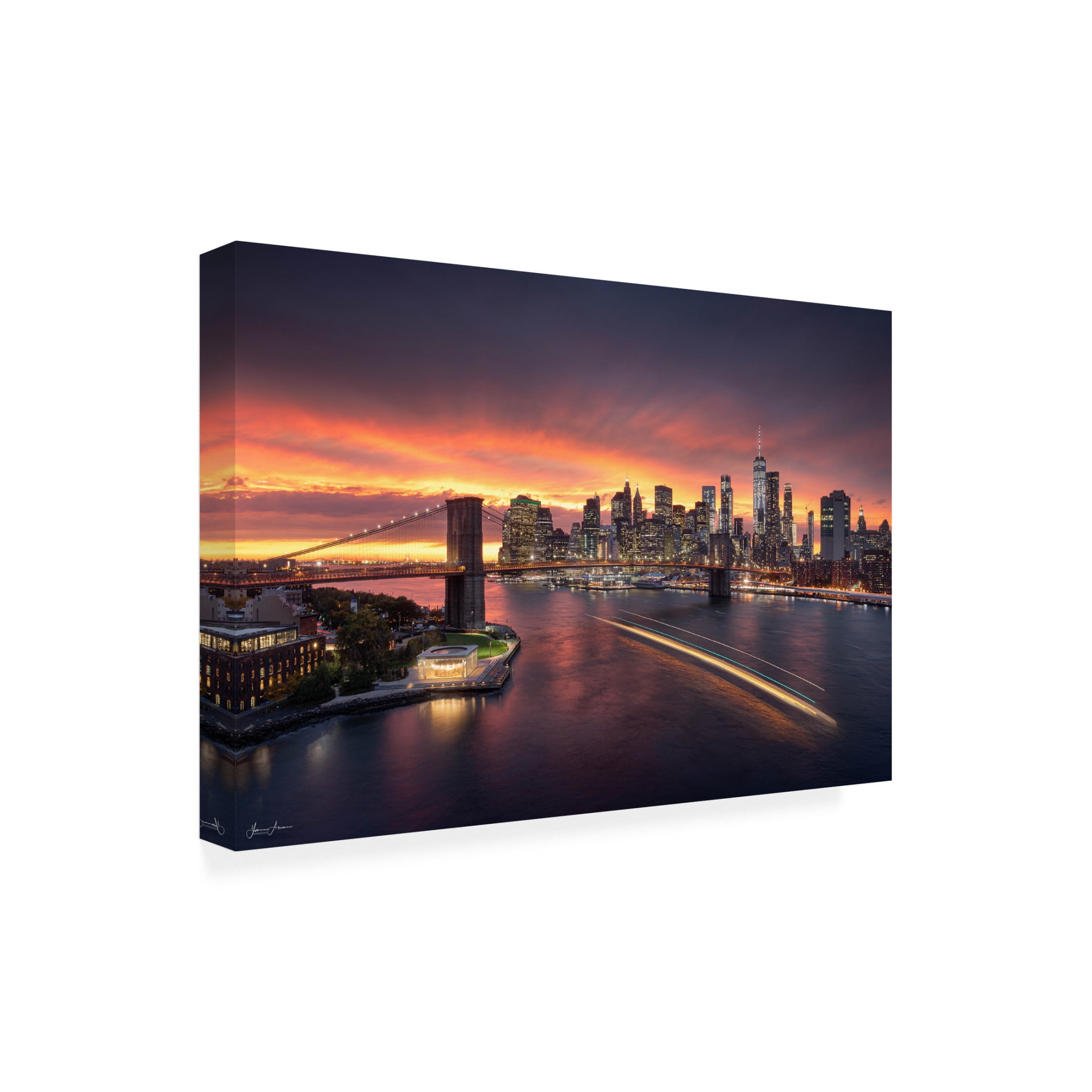 Trademark Fine Art yoann new york Canvas Wall Art