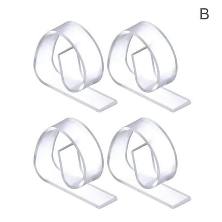 

4 Pcs White Tablecloth Storage Folder
