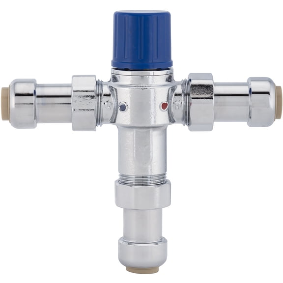 Jones Stephens C77468LF 0.5 in. PlumBite Push on Thermostatic Mixing Valve
