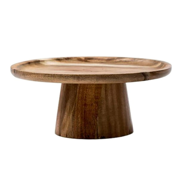 Soporte de pedestal para pasteles, base alta para cupcakes, para uso doméstico, para frutas 25cm