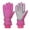 Rose Red, variant on Zando Womens Snow Gloves Touchscreen aterproof Snowboarding Gloves Winter Ski Gloves Women Winter Gloves for Women Cold Weather Black