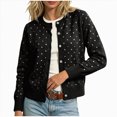 thumbnail image 4 of ZIXKCGDSE Women's Lightweight Knit Cardigan Cute Soft Button-Down Sweater Versatile Fall Tops Size XL, 4 of 4
