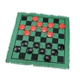 thumbnail image 4 of Juego de Mesa de Damas Strade Fareast Limited 3 en 1 Tapete de Juego Verde, 4 of 8