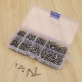 thumbnail image 3 of 2400Pcs Stainless Steel Self Tapping Screw Assortment Kit Lock Nut Wood Thread Nail Screw Sets M2, 3 of 5