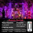 thumbnail image 4 of ” LED String Lights For Thanksgiving / Christmas / New Year Twinkle Lights with 8 Modes Memory for Home Tree Yard Room Indoor & Outdoor Decorations”, 4 of 12