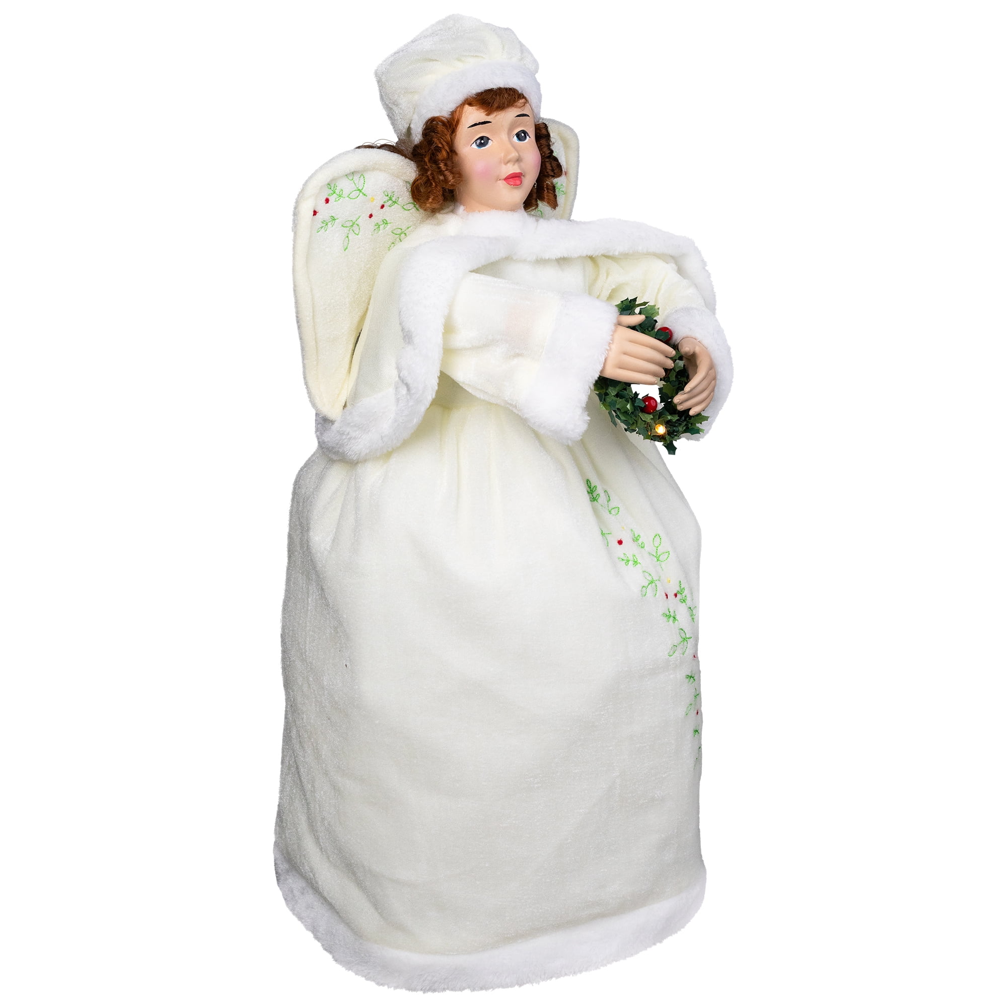 LED Lighted Animated and Musical Christmas Angel Figure - 22"