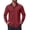 Wine Red, variant on Untucked Shirts for Men Wrinkle Free Long Sleeve Dress Shirts Business Casual Textured Button Up Shirts
