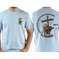 thumbnail image 4 of Christian Genesis 27 3 Deer Hunting Cross Graphic Casual T-Shirt for Men, 4 of 6