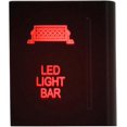 thumbnail image 3 of jfqm 12V 3A Red Light Push Button Switch Driving Light Bar ON-Off Switch Fit for VW Amarok (Color : Spot Light), 3 of 4