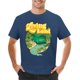 thumbnail image 1 of Camiseta negra para hombre, camiseta "Slow Boat Ride", camiseta vintage de manga corta, ropa para hombre, camisetas de algodón para hombre., 1 of 7