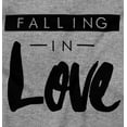 thumbnail image 2 of Cute Falling in Love Romantic Quote Women Plus Size Crewneck Sweatshirt Brisco Brands 3X, 2 of 3