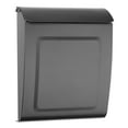 thumbnail image 3 of Architectural Mailboxes 2594GR-10 Graphite Aspen Locking Wall Mount Mailbox, Small, 3 of 4