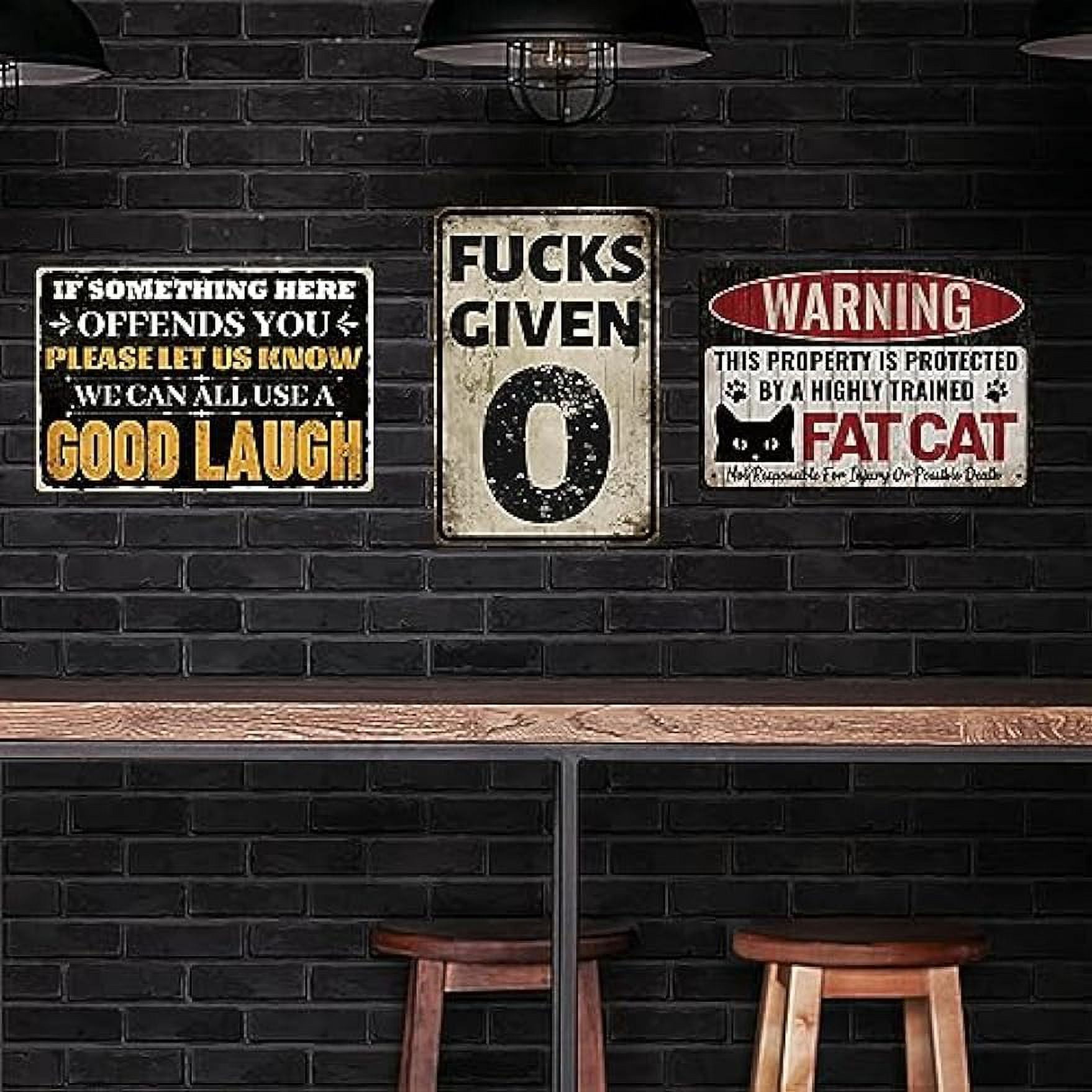 Self Care Mental Health Quote Metal Tin Sign - 8x12 Inch Retro Embossed Wall Decor For Home, Office & Cafe