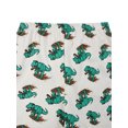 thumbnail image 3 of WIBACKER Cool Summer 100% Viscose Boys Dinosaur Pajamas Set Toddler Kids Soft Short Sleeve Tee and Shorts PJs Set Sleepwear 2 Pieces, 3 of 10