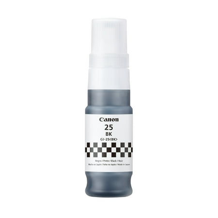 Canon - MegaTank GI-25 BK AMR Pigment Ink Bottle - Black