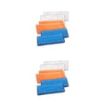 thumbnail image 1 of Naiovety Microfiber Pad Reusable Mopping Sweeping Cloth Pads Bedroom Replacement Cleaning for 240 241 Azul, Amarillo, Blanco 7x18cm 2Conjunto, 1 of 6