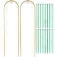 thumbnail image 1 of 1 Set Metal Plant Trellis Vine Climbing Support Outdoor Plants Climbing Rack Pot Decor, 1 of 8