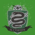 thumbnail image 2 of Boy's Harry Potter Slytherin House Shield  Graphic Tee Kelly Green Medium, 2 of 4
