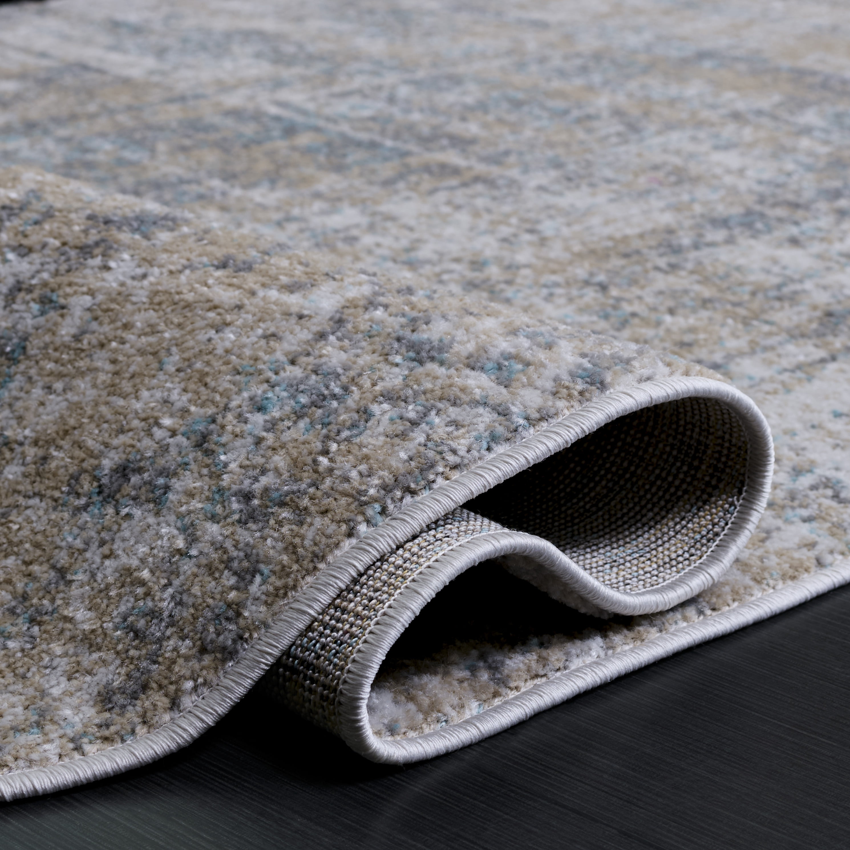Safavieh Adirondack Boniface Distressed Runner Rug, Beige/Slate, 2'1" x 8'