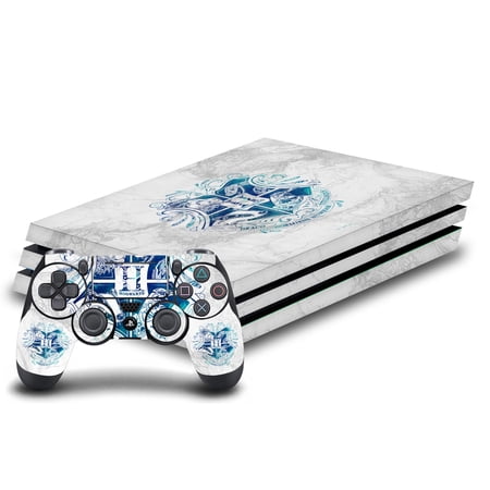 Head Case Designs Officially Licensed Harry Potter Graphics Hogwarts Aguamenti Vinyl Sticker Skin Decal Cover Compatible with Sony PS4 Pro Bundle