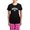 With Pink Pant, variant on CafePress - Festive AF Women's Dark Pajamas - Women's Short Sleeve Print T-Shirt and Pants Dark Cotton Pajama Set