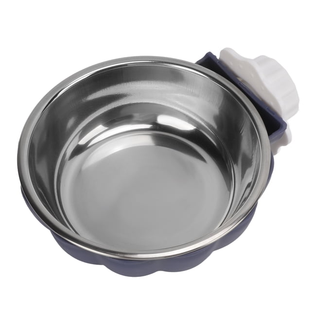 Cuenco de Agua para Conejillo de Indias, Cuenco extra para comida para mascotas, cuenco para jaula de perro, cuenco de acero inoxidable para perros, jaula colgante, cuencos