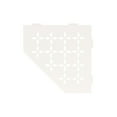 thumbnail image 1 of Schluter Systèmes Étagère d'Angle Pentagonale-E - Motif Floral - Blanc Mat - (SES2D5MBW) Accessoire de Douche Kerdi-Line, 1 of 4