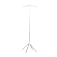 thumbnail image 1 of Soporte para vaporizador de ropa, soporte para exhibición de camisetas, tendedero de ropa metálico ajustable para tiendas de ropa de viaje y vestidos. Blanco, 1 of 8
