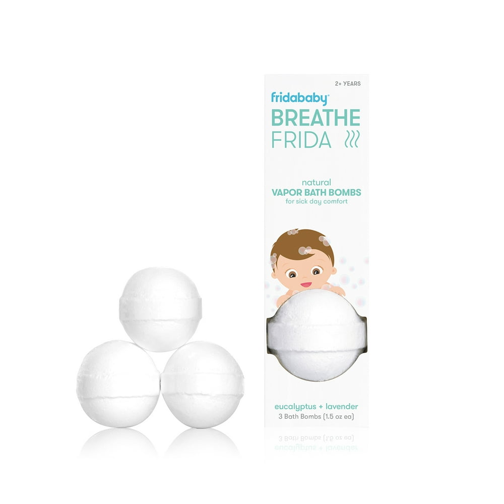 FridaBaby Breathefrida Vapor Bath Bombs, 3 Count