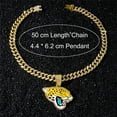 thumbnail image 3 of Hip Hop Cuban Chains Leopard Head Pendant Necklace With 13mm Miami Cuban Chain Iced Out Bling HipHop Necklaces Fashion Jewelry, 3 of 7