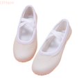 thumbnail image 2 of LYHaoo Elegant Girls Dance Shoes Sparkling Glitter Ballet Flats with Strap For Party Performance Practice ,Yellow,Sizes 8(5.71") Toddler, 2 of 5