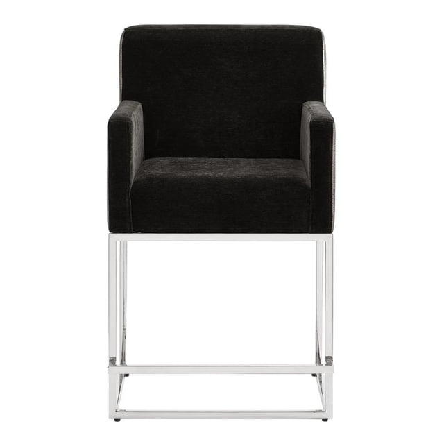 Tabouret de Comptoir Rembourré Moderne Bicolore