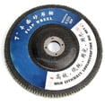 thumbnail image 4 of 7 pulgadas 1pc Flap disco 180 * 22 mm Muelas Discos de lijado de grano 60 for amoladora angular Pulido de metal Madera y Plástico, 4 of 5
