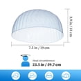 thumbnail image 2 of USHOBE 10Ud Base Plástica Transparente Para Exhibir De Béisbol Soporte Resistente, 2 of 6