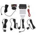 thumbnail image 2 of Backup System Car Auto Vehicle Reverse with 4 Parking Sensors Kit, LCD Display Parking Assistance, 3  Alert Sound, Suitable for Cars, Parking Lots, 2 of 7