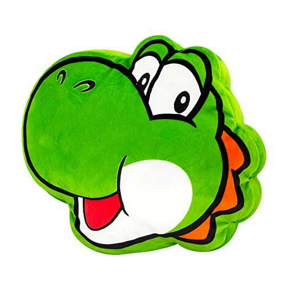 Club Mocchi Mocchi- Yoshi Head Peluche 15 Pouces, Multi