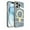 Gray, variant on Dteck for iPhone 16 Pro Case with Magnetic Ring Holder Kickstand Compatible with MagSafe Case Built-in Camera Lens Protector Electroplated PC TPU Slim Back Cover for iPhone 16 Pro,Black