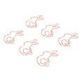 thumbnail image 1 of Small Paper Clips100PCS Paper Clips Strong Animal Shaped Paper Clips Paper Clips Proven Performance, 1 of 8