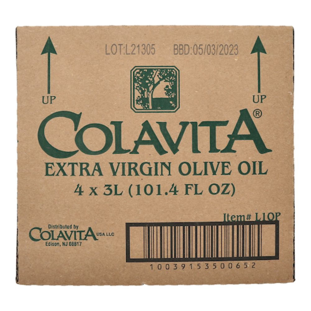Colavita Extra Virgin Olive Oil, 101.4 oz - Case of 4