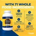thumbnail image 6 of LifeSource Vitamins Whole Food Daily Multivitamin & Minerals with 71 Ingredients, Probiotics, Digestive Enzymes, 90 Tablets, 6 of 6