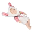 thumbnail image 4 of Muñeca bebé Reborn de silicona suave de 6 pulgadas, muñeca infantil sólida segura de tacto Real con ropa, 4 of 9