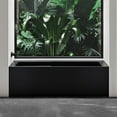 thumbnail image 2 of Voltaire 60" x 30" Left-Hand Drain Alcove Bathtub with Apron in Matte Black, 2 of 12