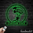 thumbnail image 4 of Handmadetneonsign Skydiving Metal Wall Art Light, Skydiving Metal Sign Wall Decor, Skydiving Metal Decor, 4 of 5