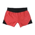 thumbnail image 1 of Reebok Shorts d'Entraînement Athlétiques Tissés en Tricot pour Femmes, Rouge, Très Grand, 1 of 2
