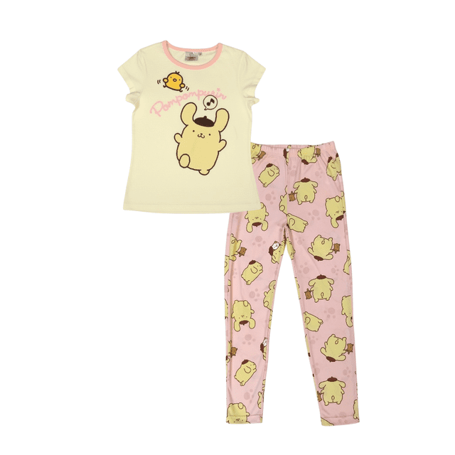 Pijama Infantil DTR Pompompurin Talla 6 Color Marfil
