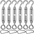 thumbnail image 1 of Set of 6 Stainless Steel Hook & Eye Rope Tensioner Tensioner, 1 of 8