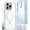 White, variant on Allytechgroup Clear Magnetic Case Cover for Apple iPhone 15, Magsafe Compatible Crystal Clear Anti-Yellow Shockproof Bumper Wireless Charging Back Phone Case for Apple iPhone 15, Yellow